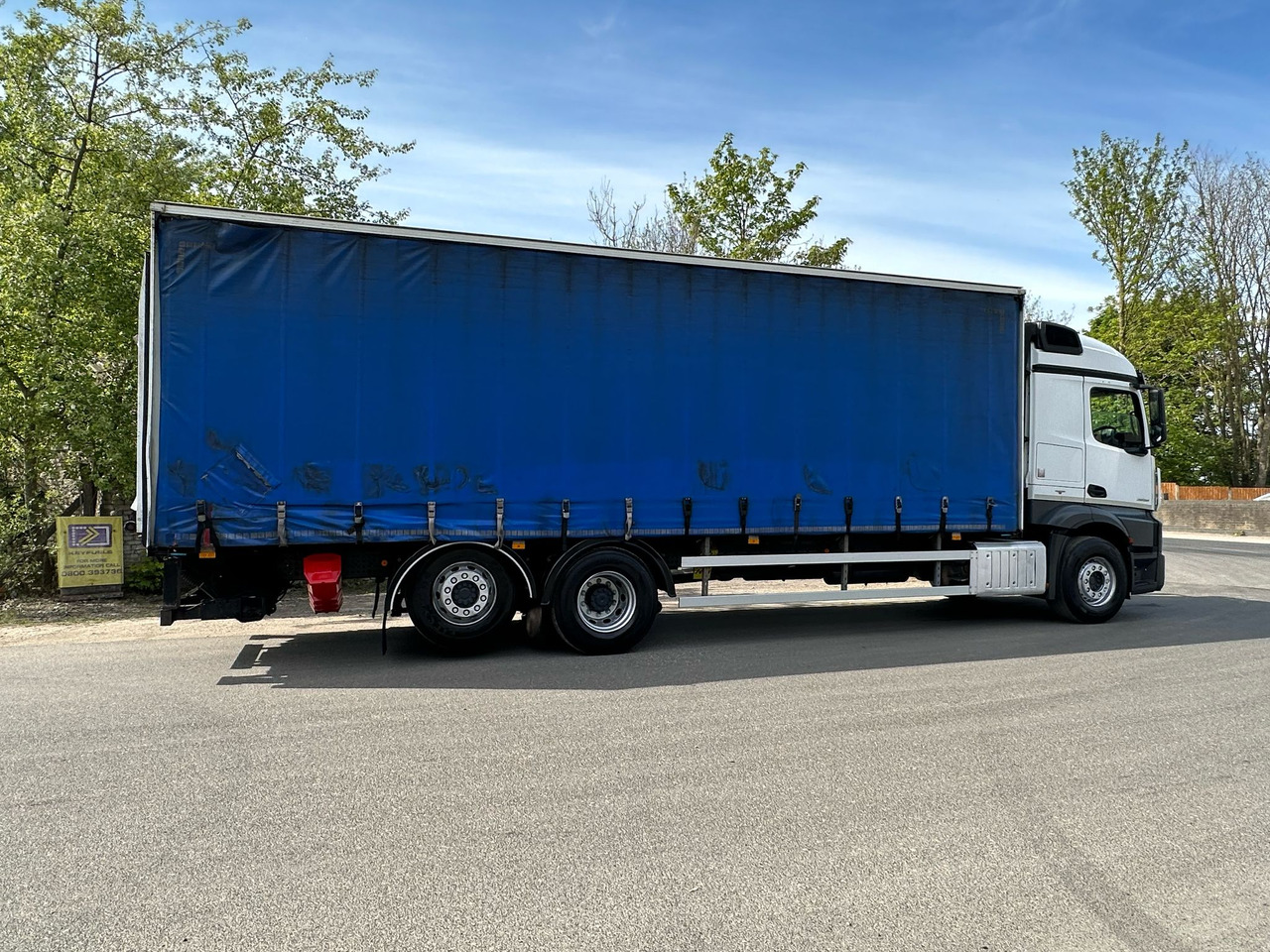 Schuifzeilen vrachtwagen 2016 Mercedes Actros 2536 Curtainside Truck: afbeelding 21