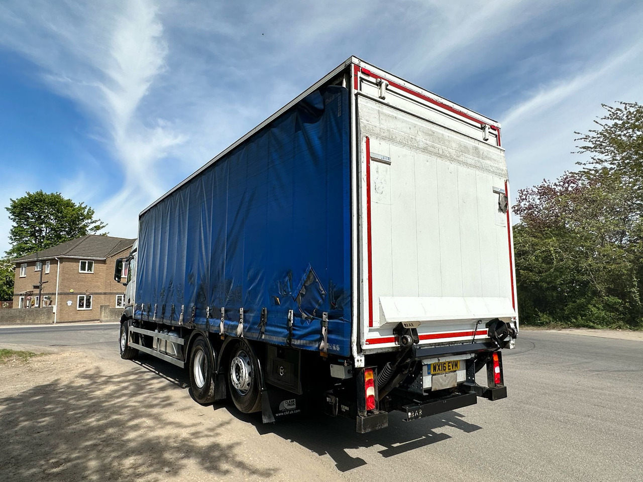 Schuifzeilen vrachtwagen 2016 Mercedes Actros 2536 Curtainside Truck: afbeelding 26