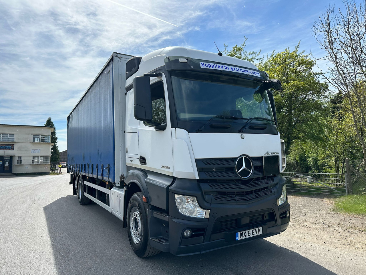 Schuifzeilen vrachtwagen 2016 Mercedes Actros 2536 Curtainside Truck: afbeelding 7