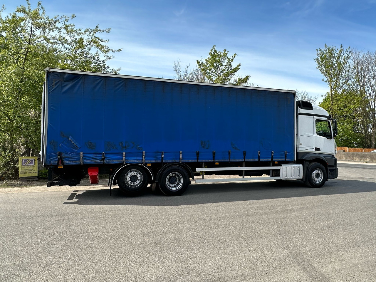 Schuifzeilen vrachtwagen 2016 Mercedes Actros 2536 Curtainside Truck: afbeelding 19