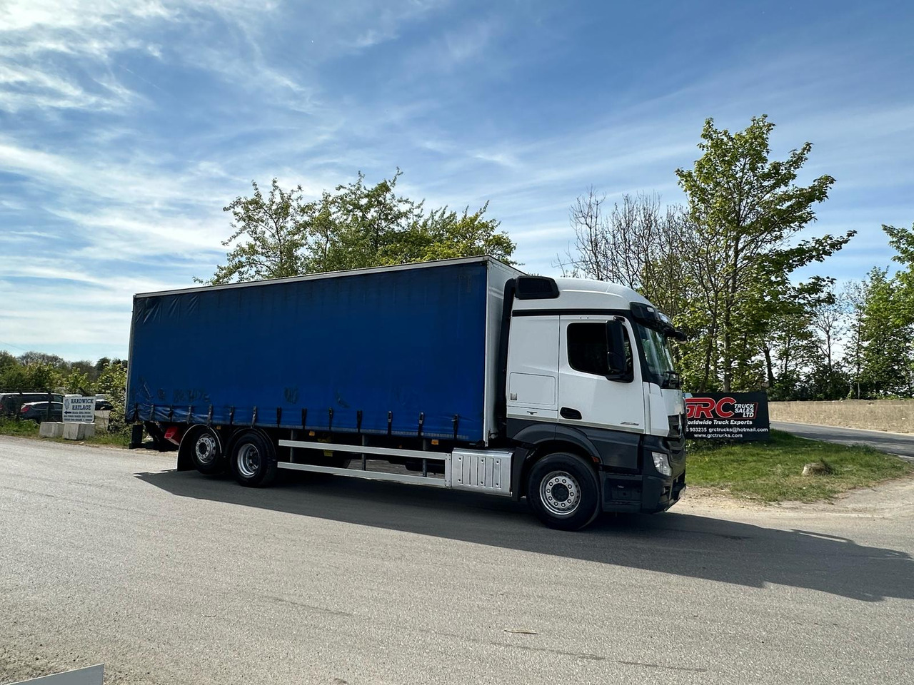Schuifzeilen vrachtwagen 2016 Mercedes Actros 2536 Curtainside Truck: afbeelding 15