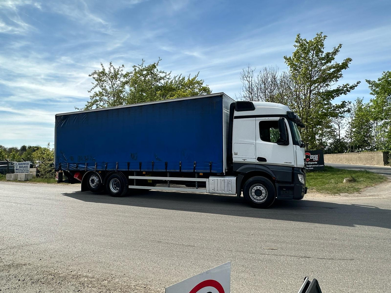Schuifzeilen vrachtwagen 2016 Mercedes Actros 2536 Curtainside Truck: afbeelding 12