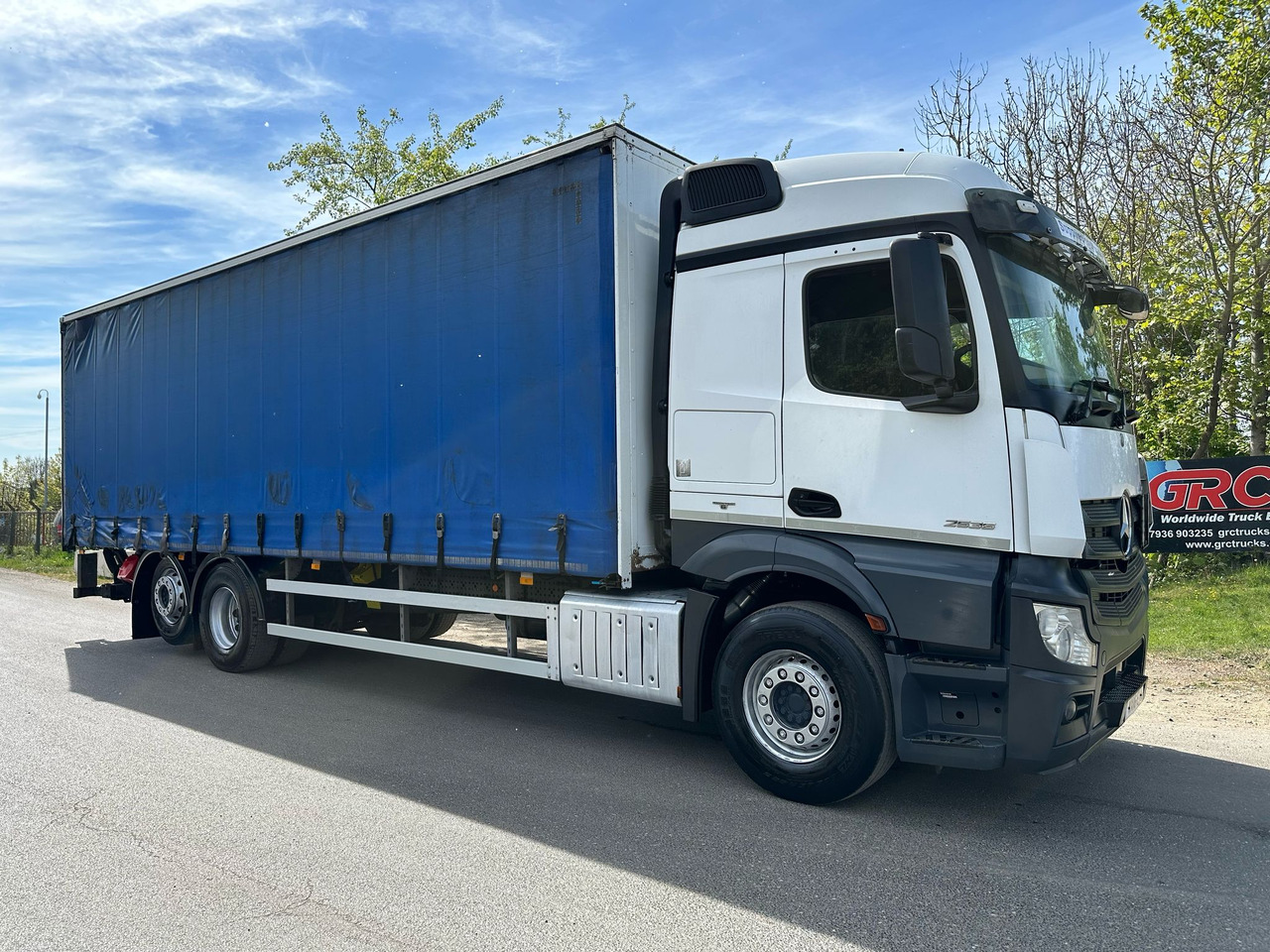 Schuifzeilen vrachtwagen 2016 Mercedes Actros 2536 Curtainside Truck: afbeelding 13