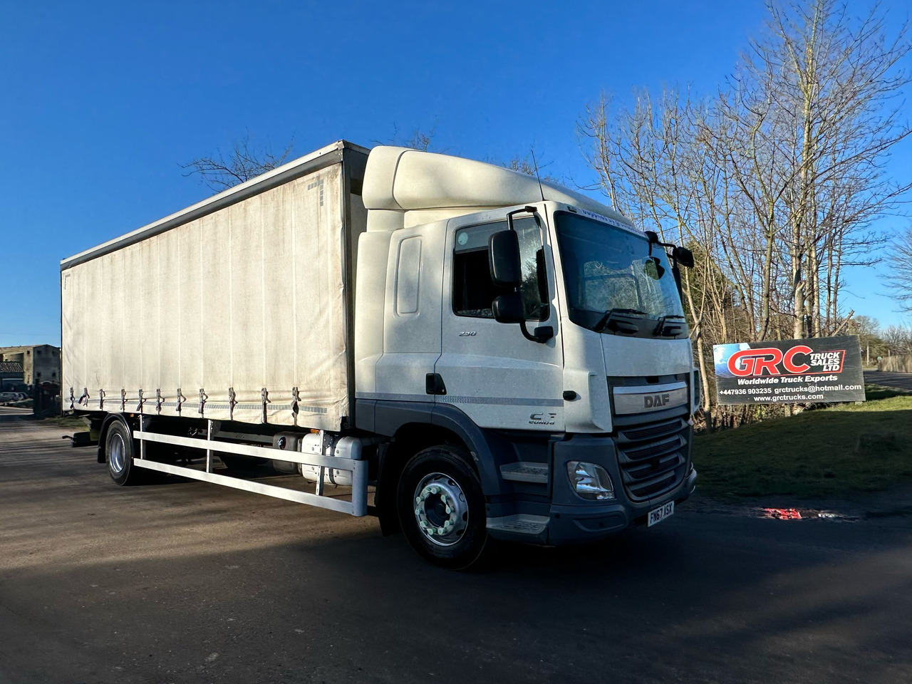 2017 DAF CF 230 Curtainsider Truck - Schuifzeilen vrachtwagen: afbeelding 1 2017 DAF CF 230 Curtainsider Truck - Schuifzeilen vrachtwagen: afbeelding 1