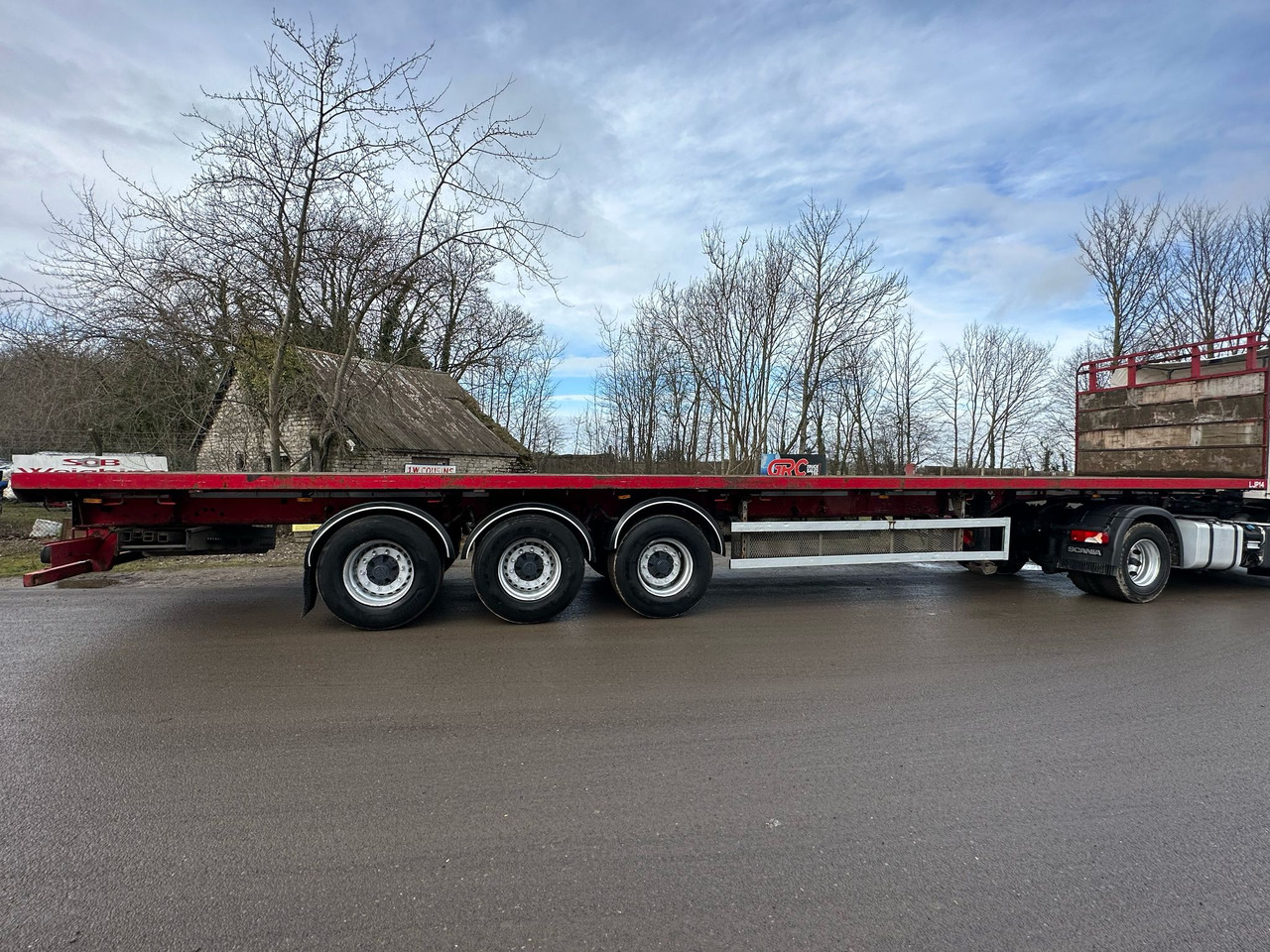 SDC triaxle Trailer - Open bak met boorden oplegger: afbeelding 2 SDC triaxle Trailer - Open bak met boorden oplegger: afbeelding 2