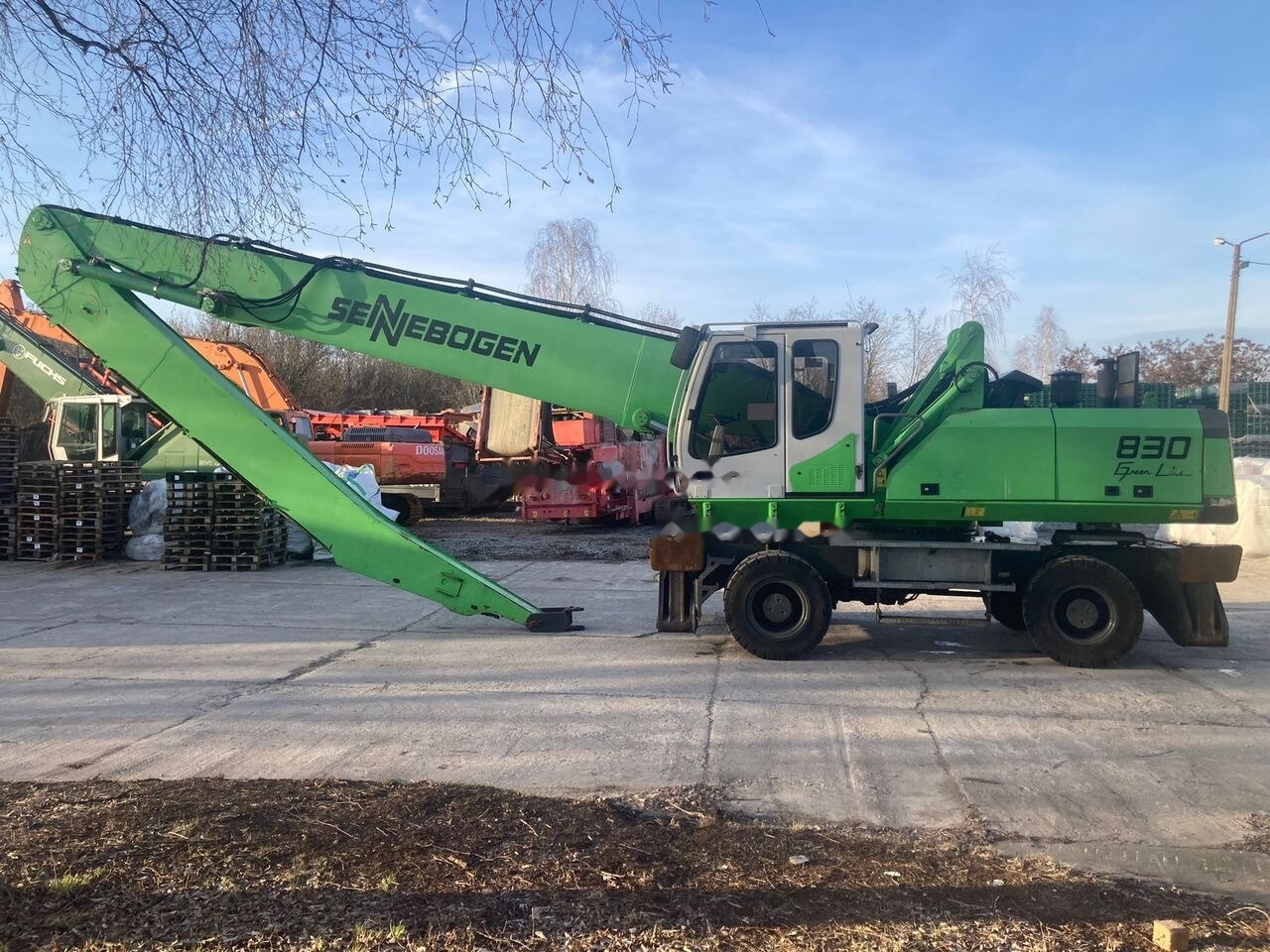 Sennebogen 830 M - Overslagkraan: afbeelding 1 Sennebogen 830 M - Overslagkraan: afbeelding 1