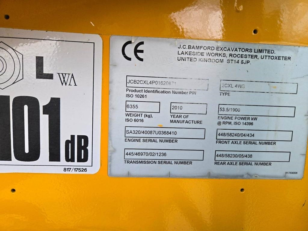 Wiellader JCB 2CX: afbeelding 8 Wiellader JCB 2CX: afbeelding 8