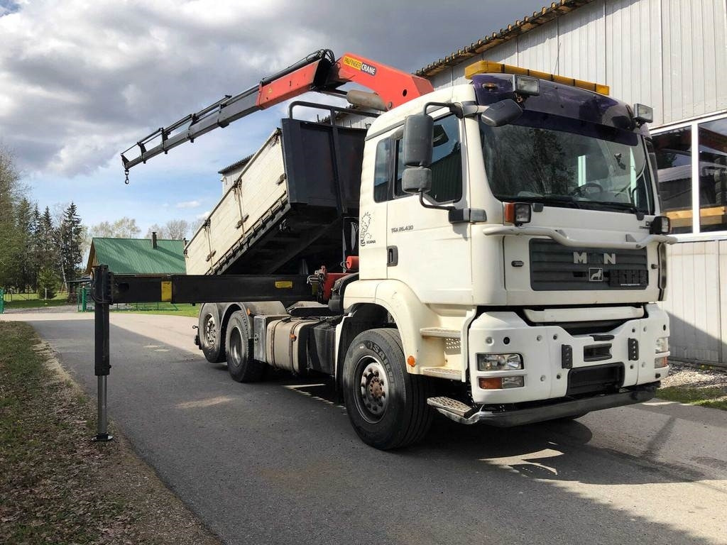 MAN TGA 26.430 6X2-2 BL/M 3-WAY TIP+PALFINGER PK23500 - Kipper vrachtwagen: afbeelding 3 MAN TGA 26.430 6X2-2 BL/M 3-WAY TIP+PALFINGER PK23500 - Kipper vrachtwagen: afbeelding 3