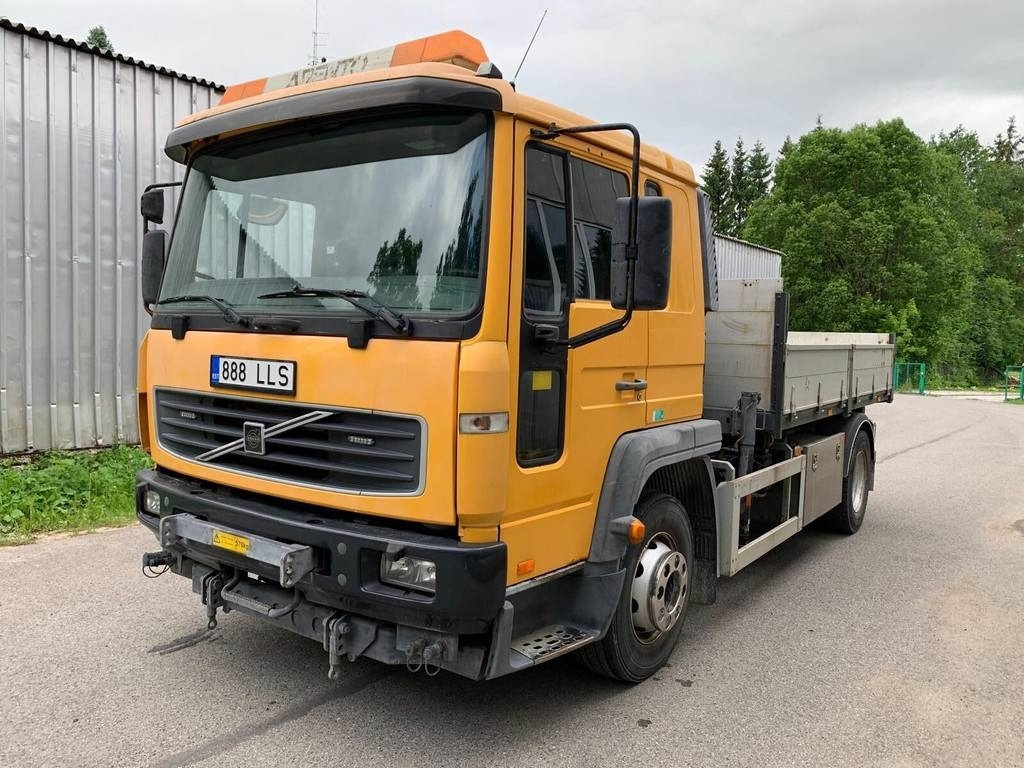 Kipper vrachtwagen Volvo FL615 + HIAB 027-2: afbeelding 6
