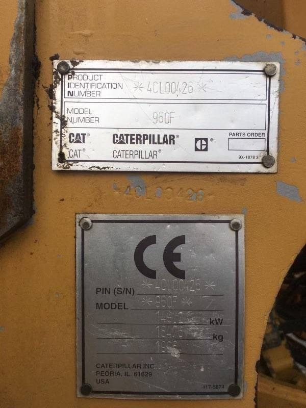 Wiellader CAT 960 F: afbeelding 12