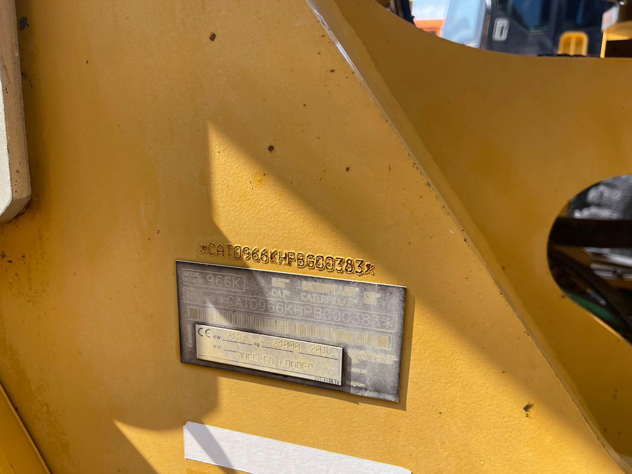 Wiellader CAT 966K: afbeelding 21