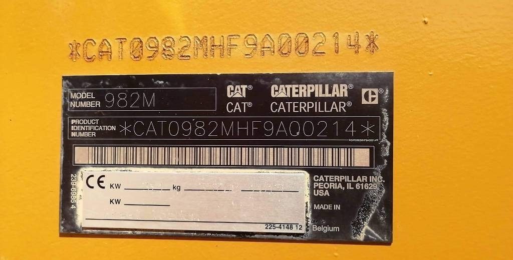 CAT 982 M - Wiellader: afbeelding 4 CAT 982 M - Wiellader: afbeelding 4