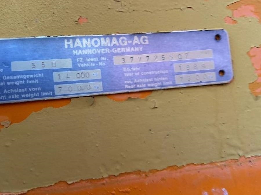 Hanomag 55 D - Wiellader: afbeelding 1 Hanomag 55 D - Wiellader: afbeelding 1