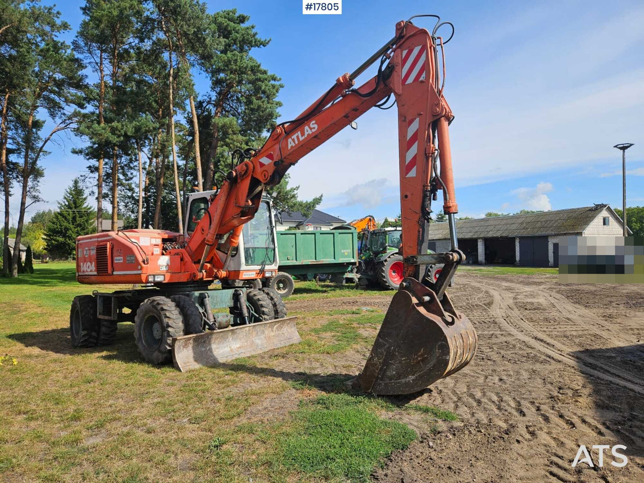 1995 Atlas 1404 - Mobiele graafmachine: afbeelding 2 1995 Atlas 1404 - Mobiele graafmachine: afbeelding 2
