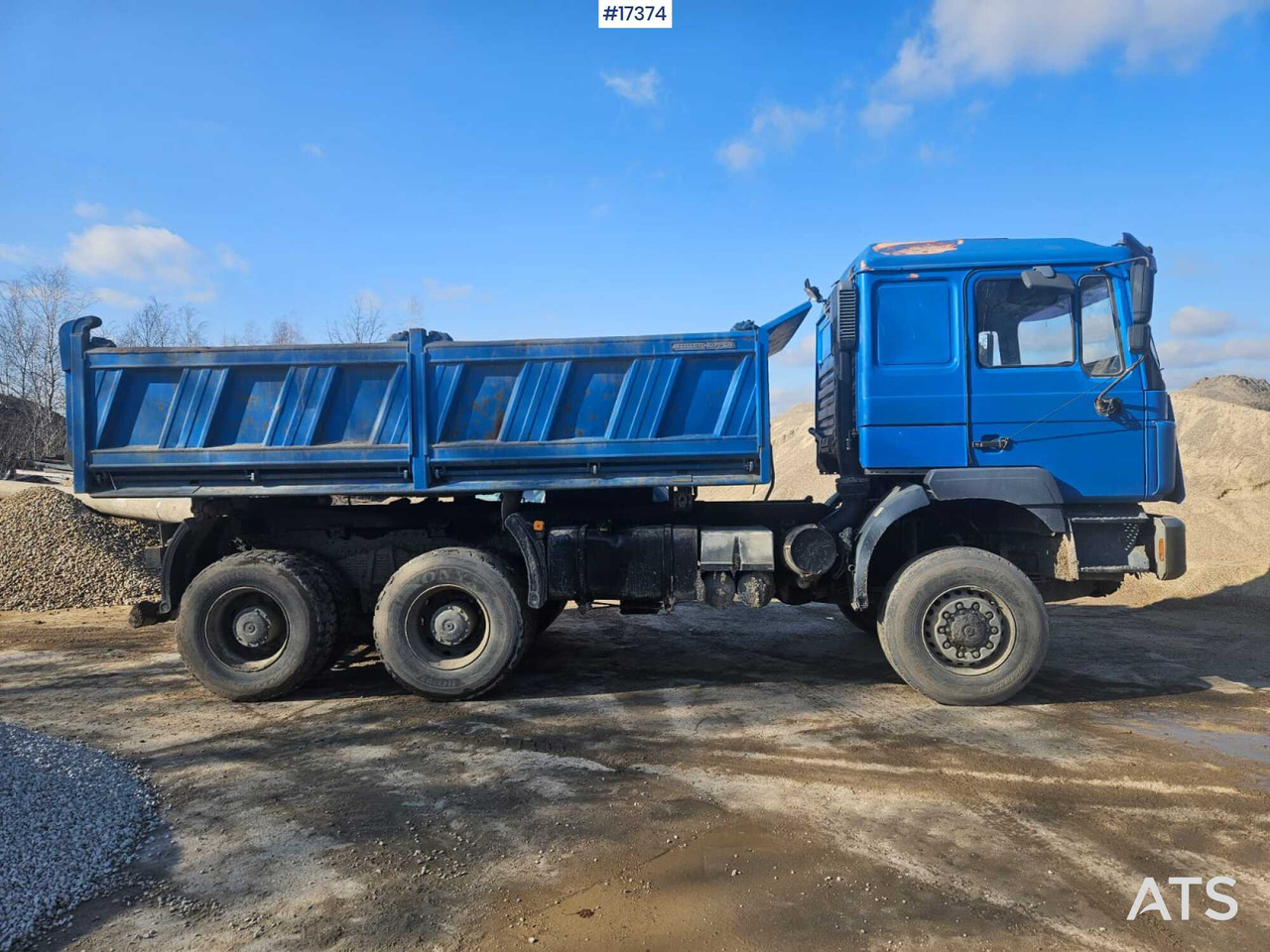 1997 MAN 28.364 6x6 - Kipper vrachtwagen: afbeelding 1 1997 MAN 28.364 6x6 - Kipper vrachtwagen: afbeelding 1
