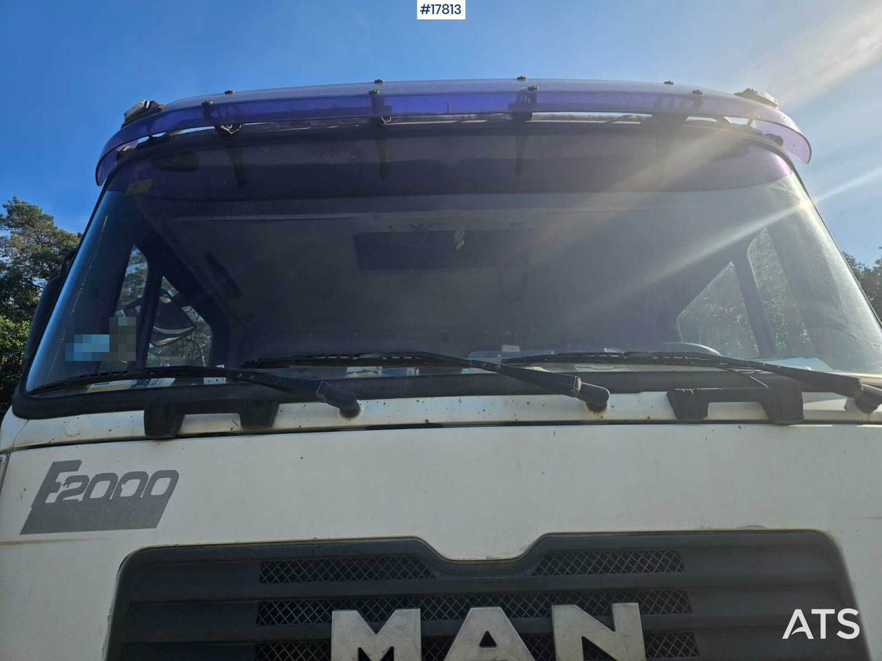 Kipper vrachtwagen 2000 MAN 33.364: afbeelding 7