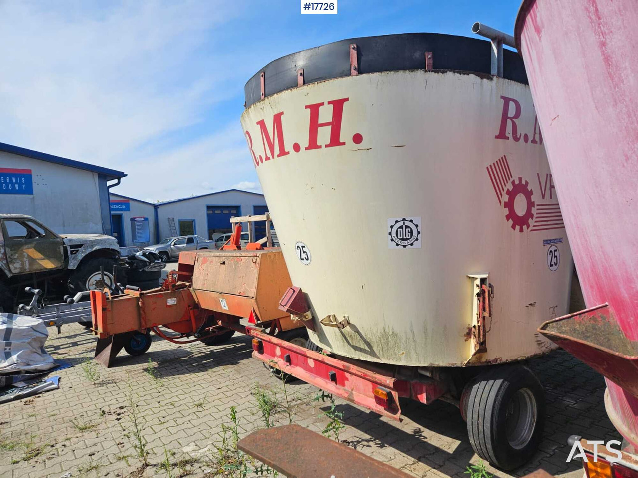 2001 Hersteller VR-10 - Voermengwagen: afbeelding 5 2001 Hersteller VR-10 - Voermengwagen: afbeelding 5