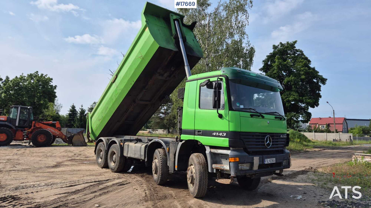 2002 Mercedes-Benz Actros 4143 8x8 - Kipper vrachtwagen: afbeelding 2 2002 Mercedes-Benz Actros 4143 8x8 - Kipper vrachtwagen: afbeelding 2