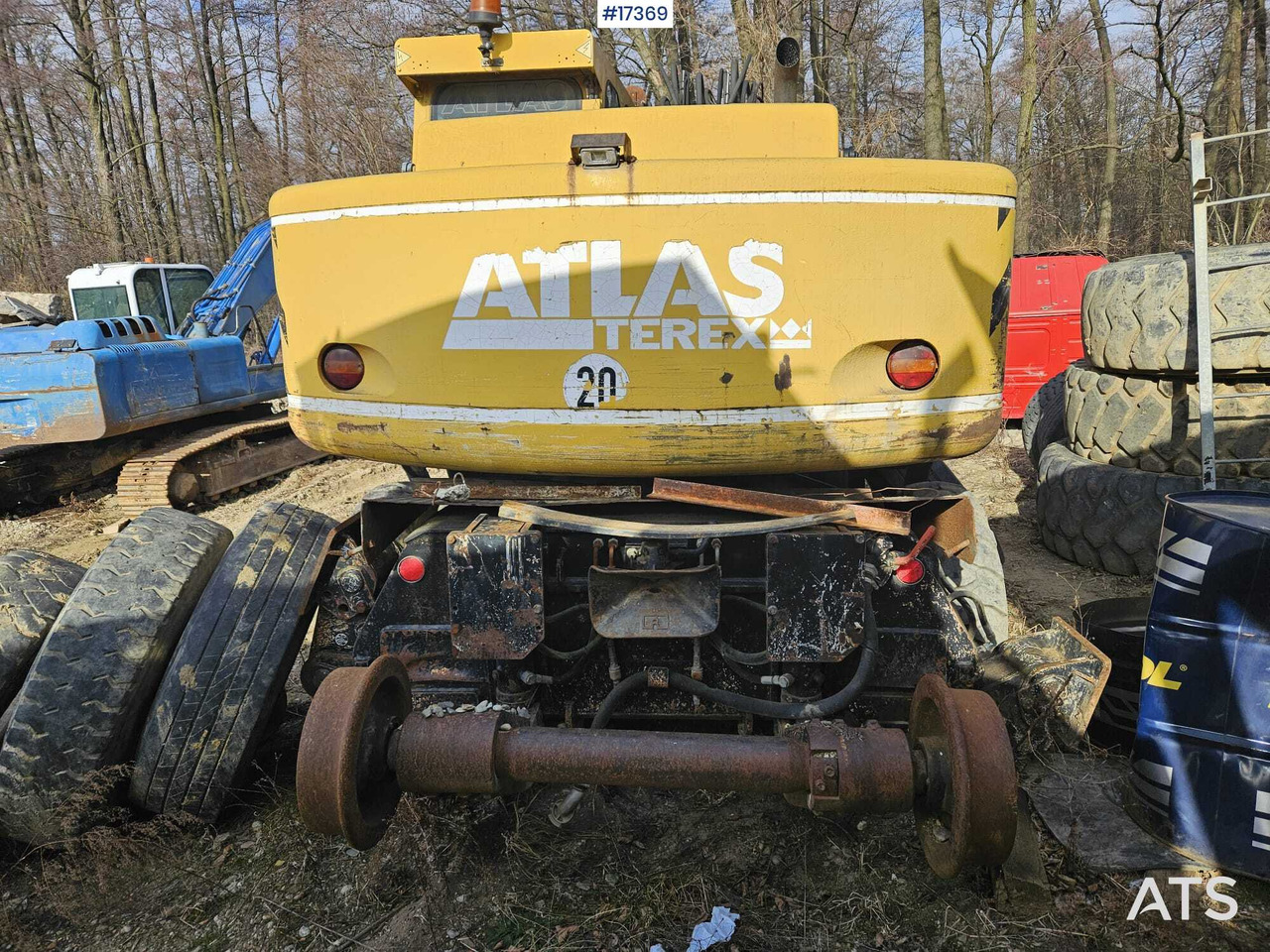 2003 Atlas 1604 ZW - Mobiele graafmachine: afbeelding 2 2003 Atlas 1604 ZW - Mobiele graafmachine: afbeelding 2