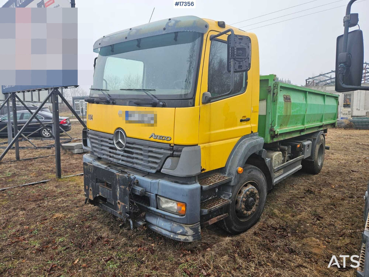 2003 Mercedes-Benz Atego 1823 - Kipper vrachtwagen: afbeelding 1 2003 Mercedes-Benz Atego 1823 - Kipper vrachtwagen: afbeelding 1