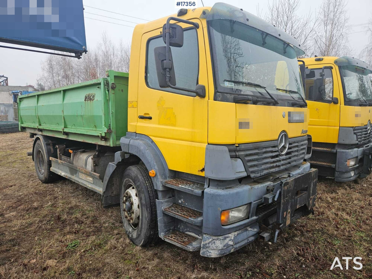 2003 Mercedes-Benz Atego 1823 - Kipper vrachtwagen: afbeelding 2 2003 Mercedes-Benz Atego 1823 - Kipper vrachtwagen: afbeelding 2