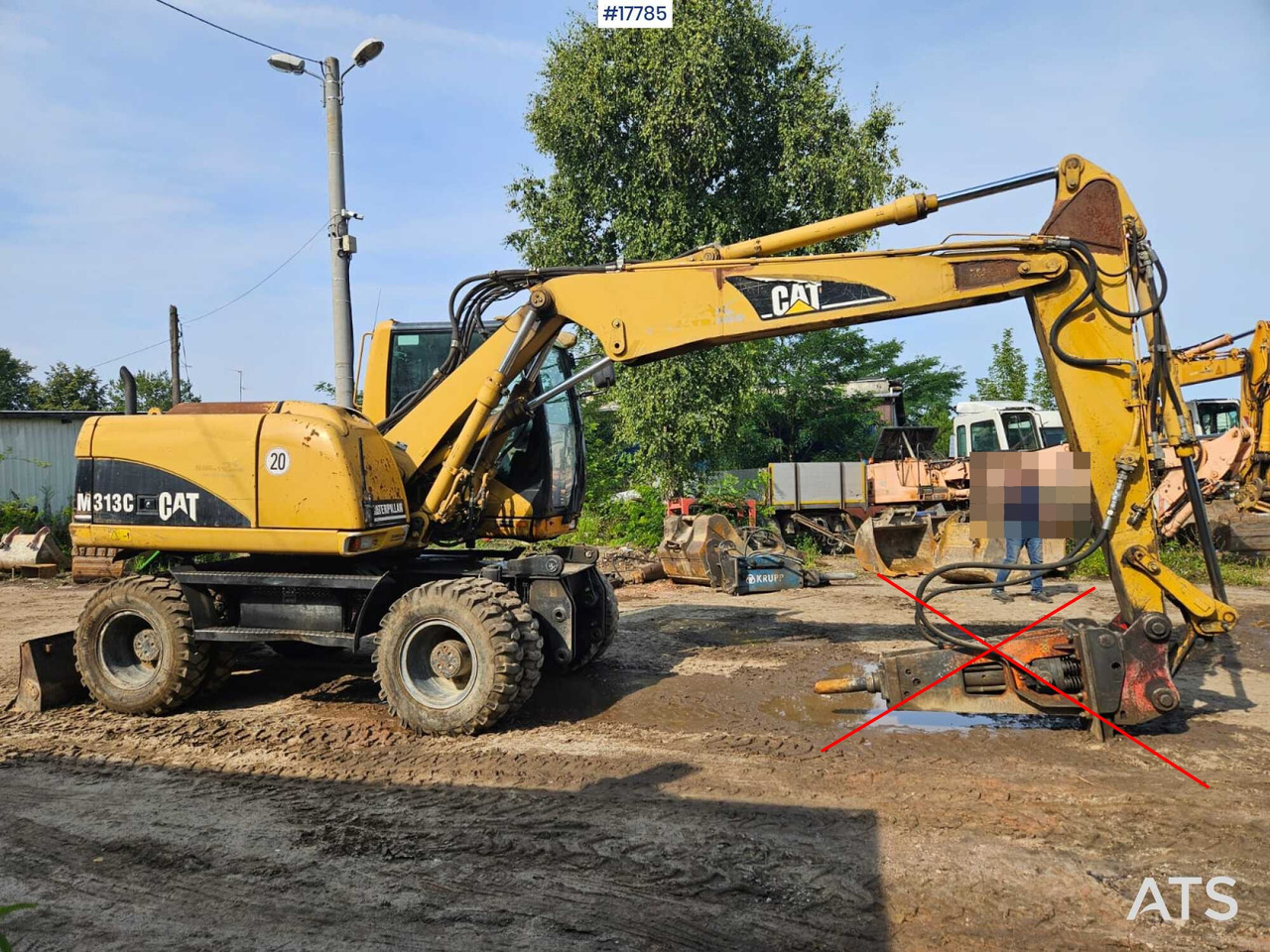 2005 CAT M313 C - Mobiele graafmachine: afbeelding 5 2005 CAT M313 C - Mobiele graafmachine: afbeelding 5