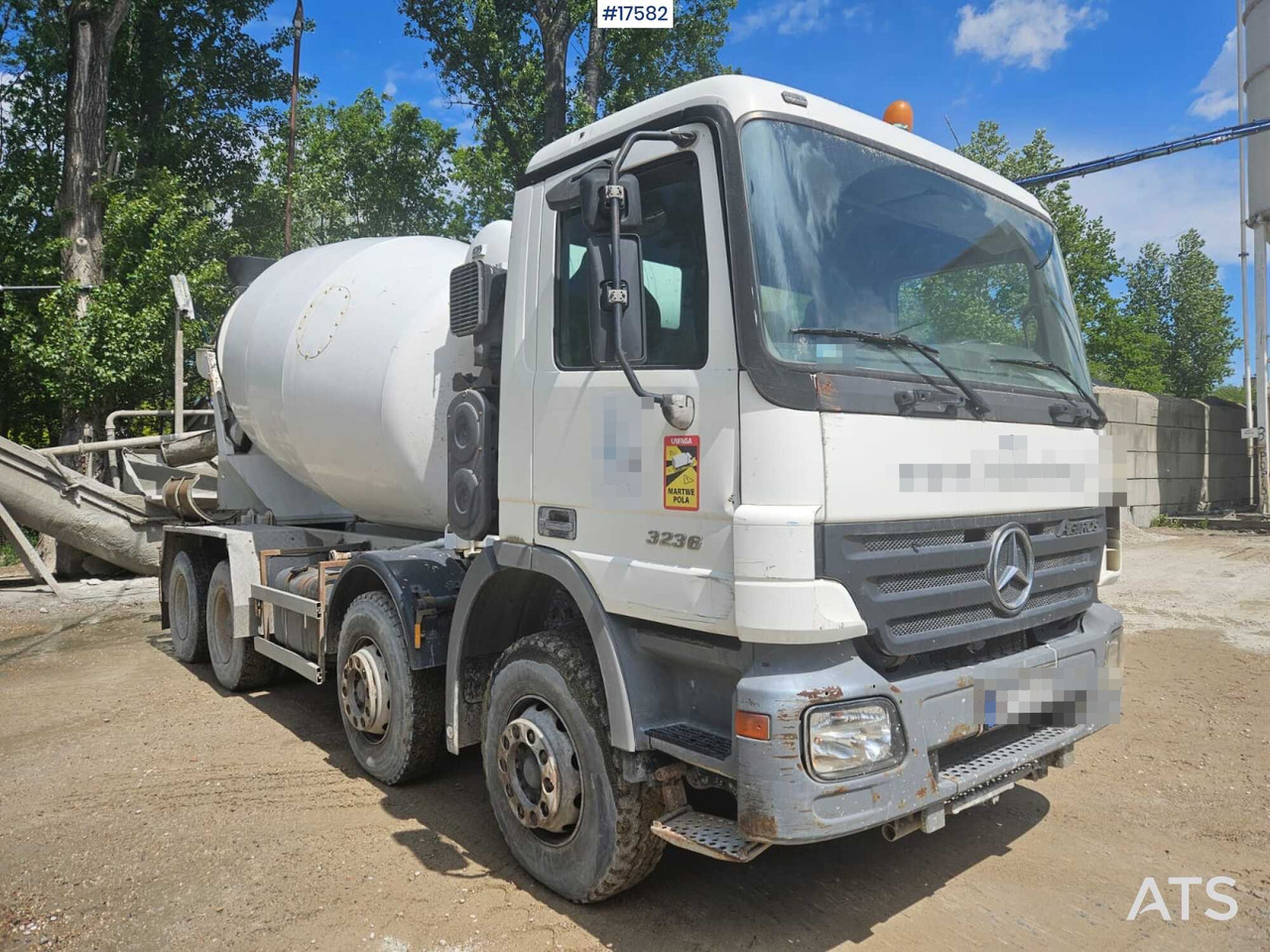 2005 Mercedes-Benz Actros 3236 - Betonmixer: afbeelding 4 2005 Mercedes-Benz Actros 3236 - Betonmixer: afbeelding 4