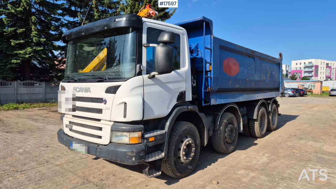 2007 Scania P380 - Kipper vrachtwagen: afbeelding 1 2007 Scania P380 - Kipper vrachtwagen: afbeelding 1
