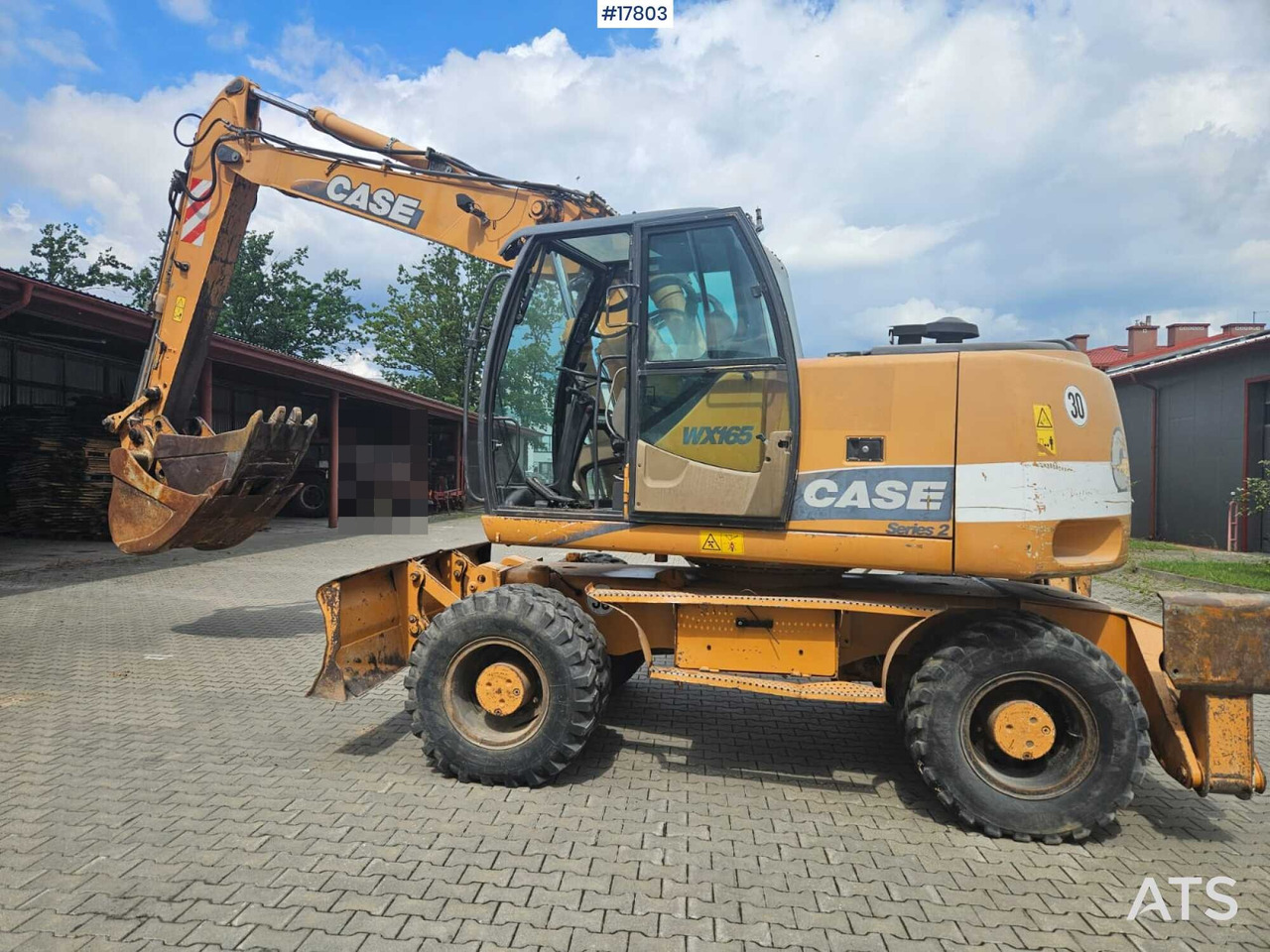 2008 Case WX 165 - Mobiele graafmachine: afbeelding 4 2008 Case WX 165 - Mobiele graafmachine: afbeelding 4