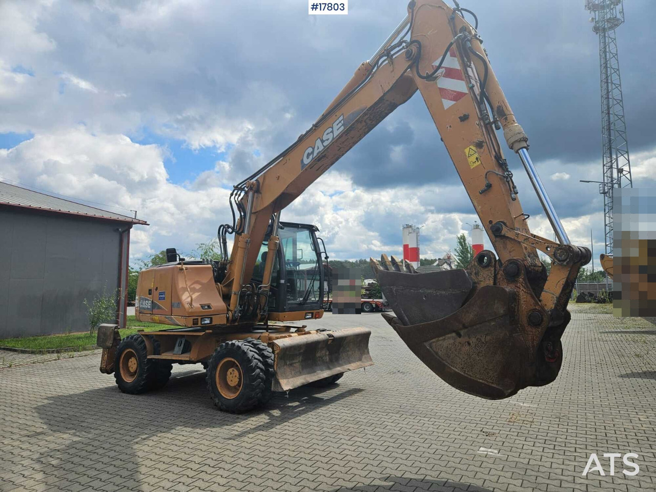 2008 Case WX 165 - Mobiele graafmachine: afbeelding 2 2008 Case WX 165 - Mobiele graafmachine: afbeelding 2
