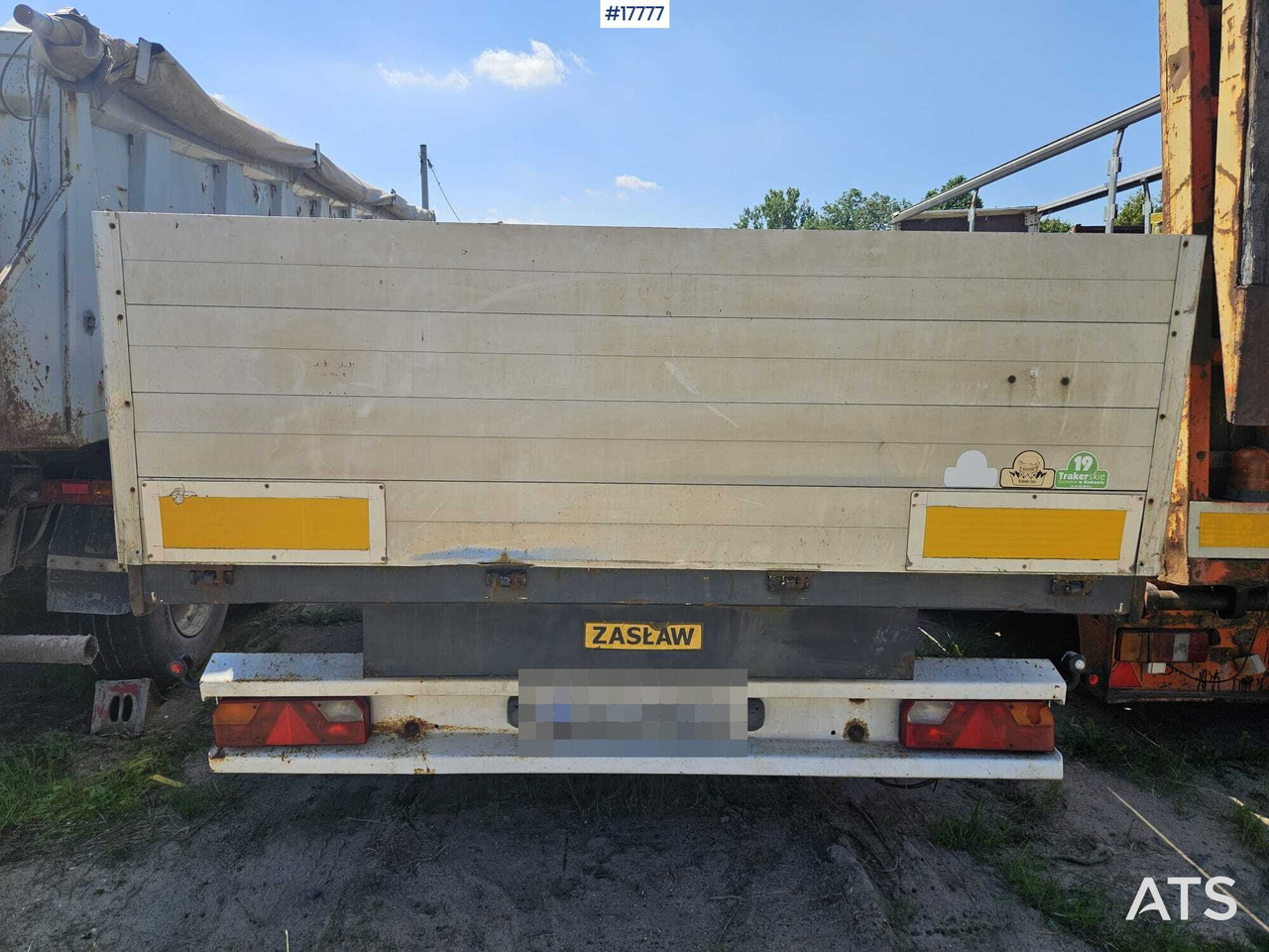 2008 Zaslaw D-651 - Open bak met boorden oplegger: afbeelding 5 2008 Zaslaw D-651 - Open bak met boorden oplegger: afbeelding 5