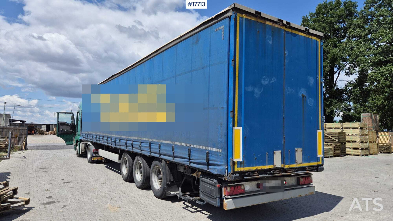 2009 Krone SD - Schuifzeiloplegger: afbeelding 1 2009 Krone SD - Schuifzeiloplegger: afbeelding 1