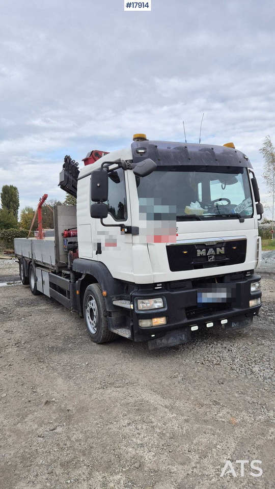 Vrachtwagen met open laadbak, Kraanwagen 2010 MAN TGM 26.340: afbeelding 9 Vrachtwagen met open laadbak, Kraanwagen 2010 MAN TGM 26.340: afbeelding 9