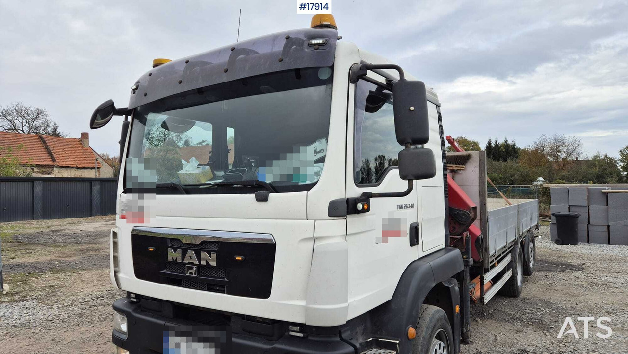 Vrachtwagen met open laadbak, Kraanwagen 2010 MAN TGM 26.340: afbeelding 10 Vrachtwagen met open laadbak, Kraanwagen 2010 MAN TGM 26.340: afbeelding 10