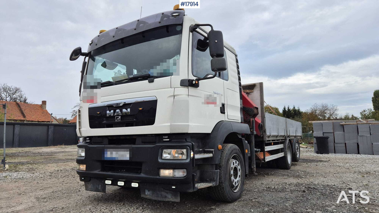 Vrachtwagen met open laadbak, Kraanwagen 2010 MAN TGM 26.340: afbeelding 7 Vrachtwagen met open laadbak, Kraanwagen 2010 MAN TGM 26.340: afbeelding 7