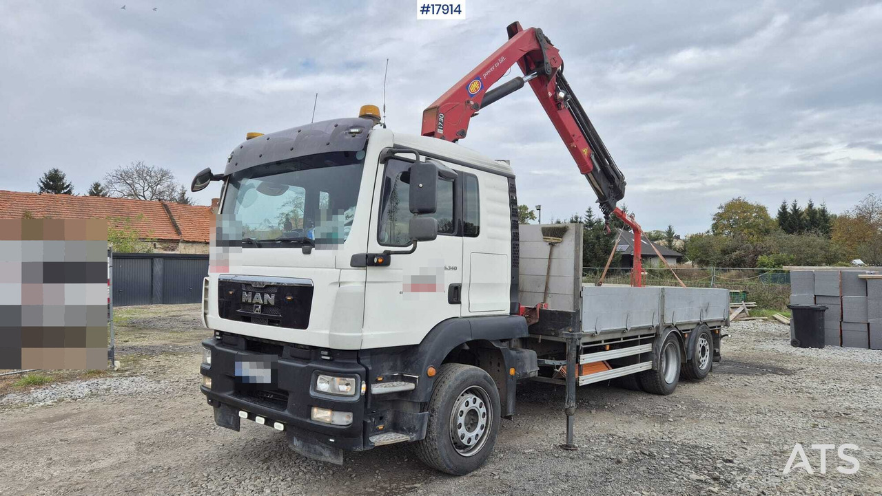 Vrachtwagen met open laadbak, Kraanwagen 2010 MAN TGM 26.340: afbeelding 17 Vrachtwagen met open laadbak, Kraanwagen 2010 MAN TGM 26.340: afbeelding 17