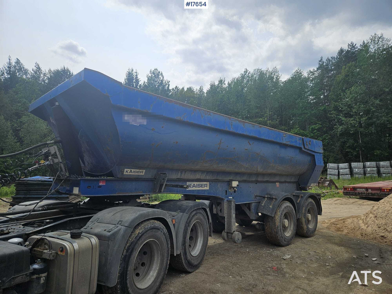 2010 ROBUSTE - KAISER S3302 - Kipper oplegger: afbeelding 2 2010 ROBUSTE - KAISER S3302 - Kipper oplegger: afbeelding 2