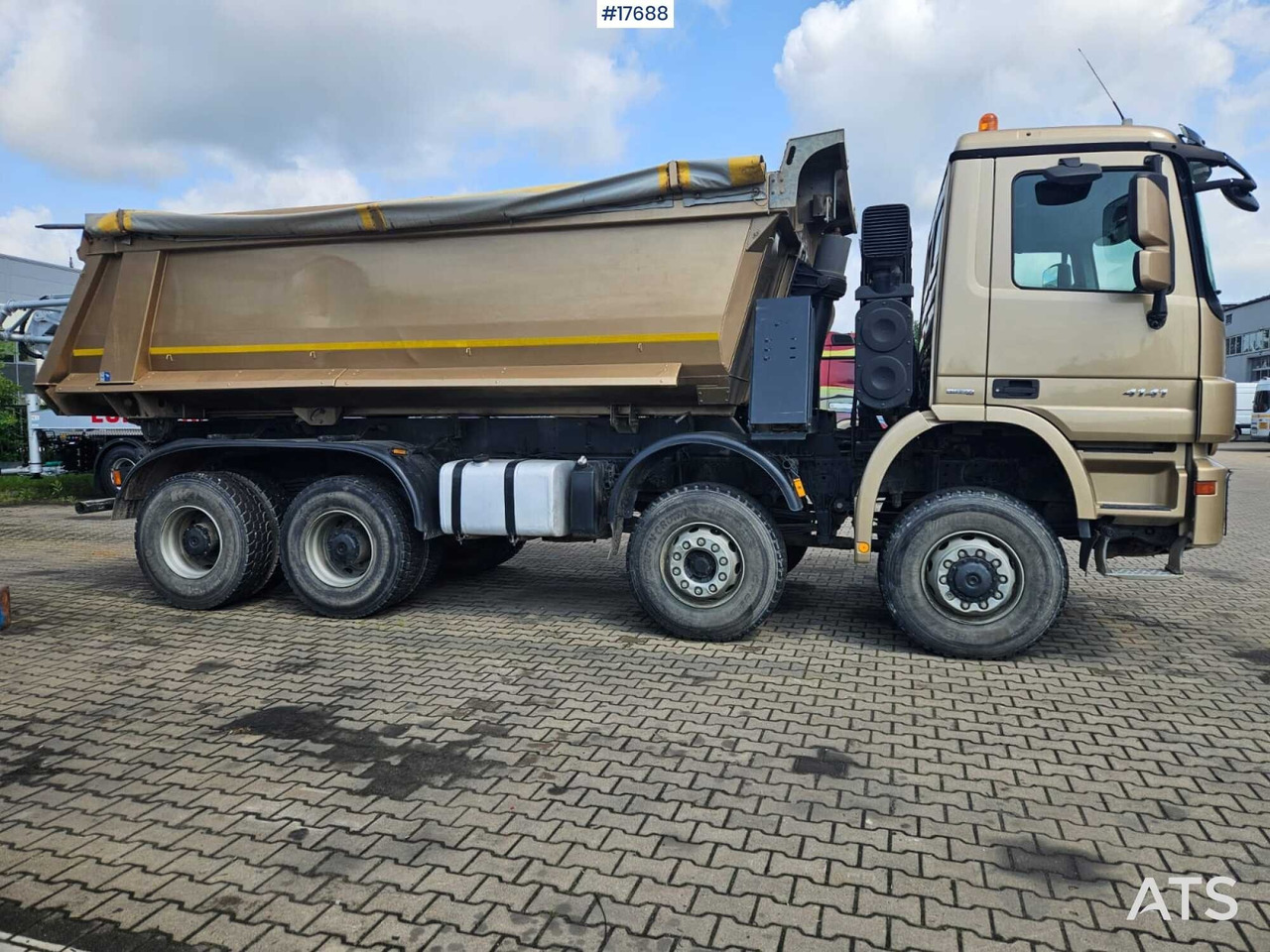 2012 Mercedes Actros 4141 - Kipper vrachtwagen: afbeelding 2 2012 Mercedes Actros 4141 - Kipper vrachtwagen: afbeelding 2