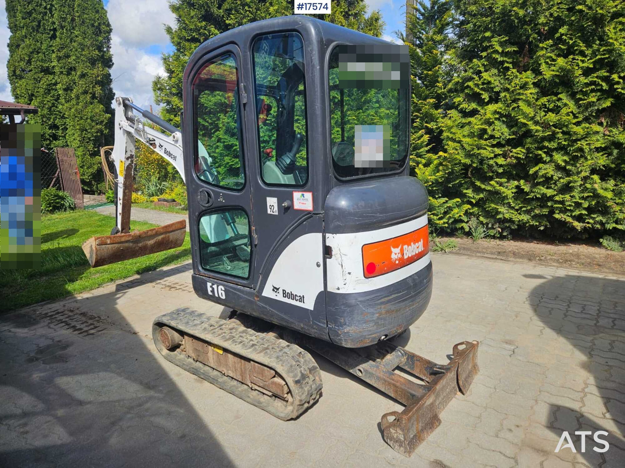 2014 Bobcat E16 - Minigraafmachine: afbeelding 4 2014 Bobcat E16 - Minigraafmachine: afbeelding 4