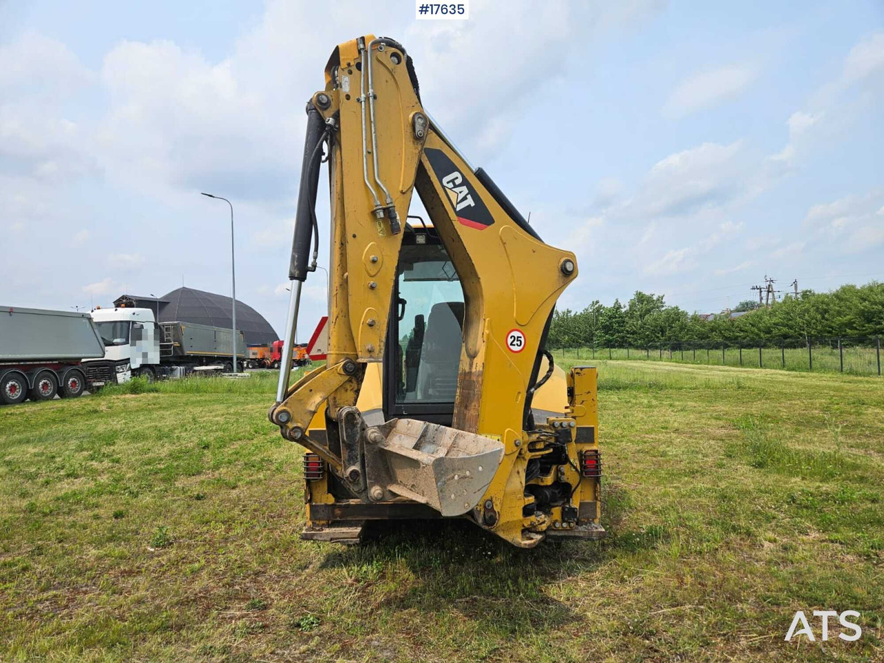 Graaflaadmachine 2016 Caterpillar 432F: afbeelding 7