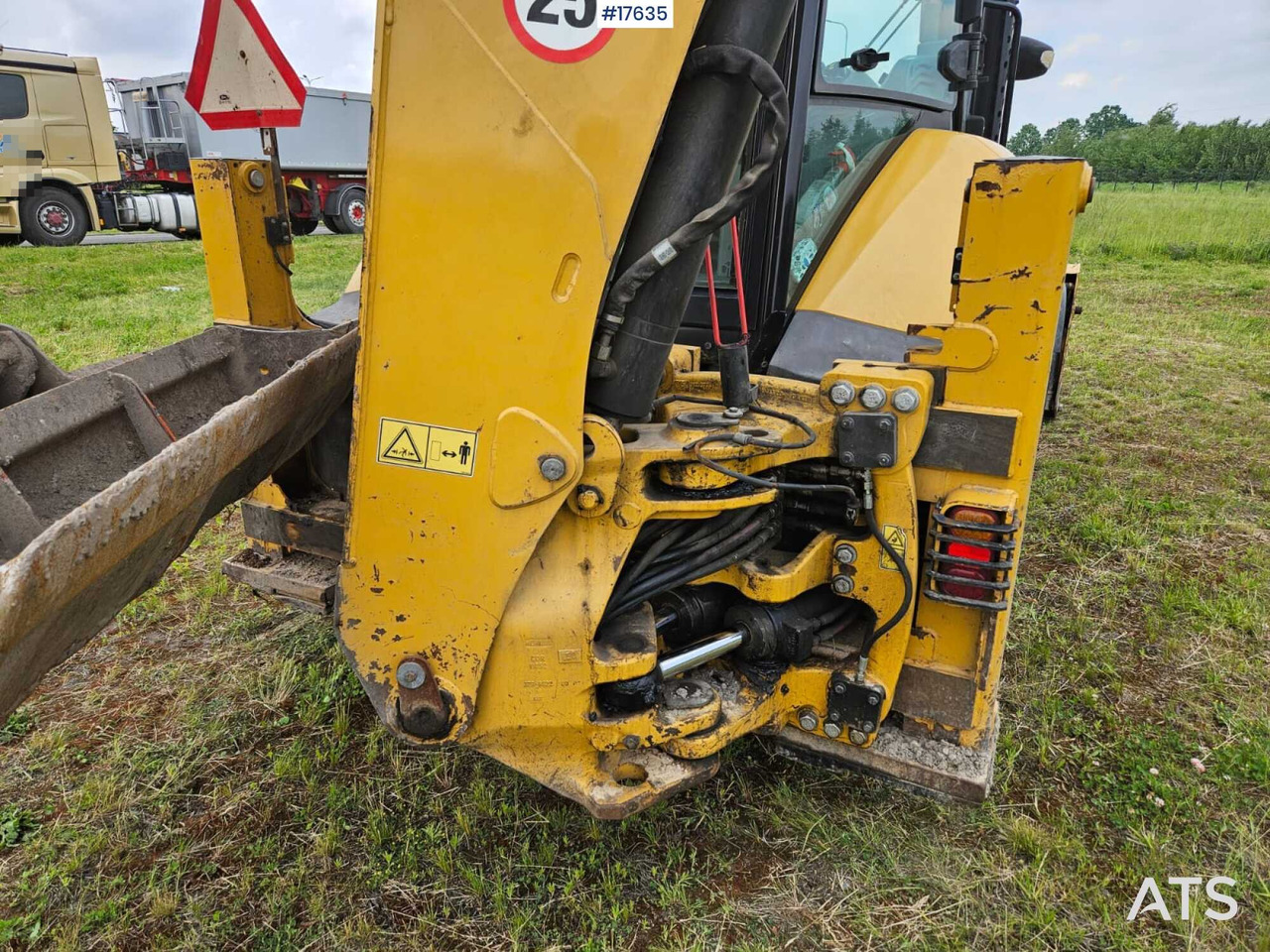 Graaflaadmachine 2016 Caterpillar 432F: afbeelding 9