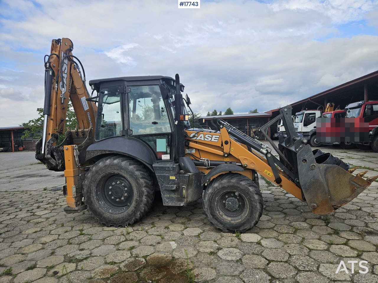 2022 Case 580SV - Graaflaadmachine: afbeelding 5 2022 Case 580SV - Graaflaadmachine: afbeelding 5