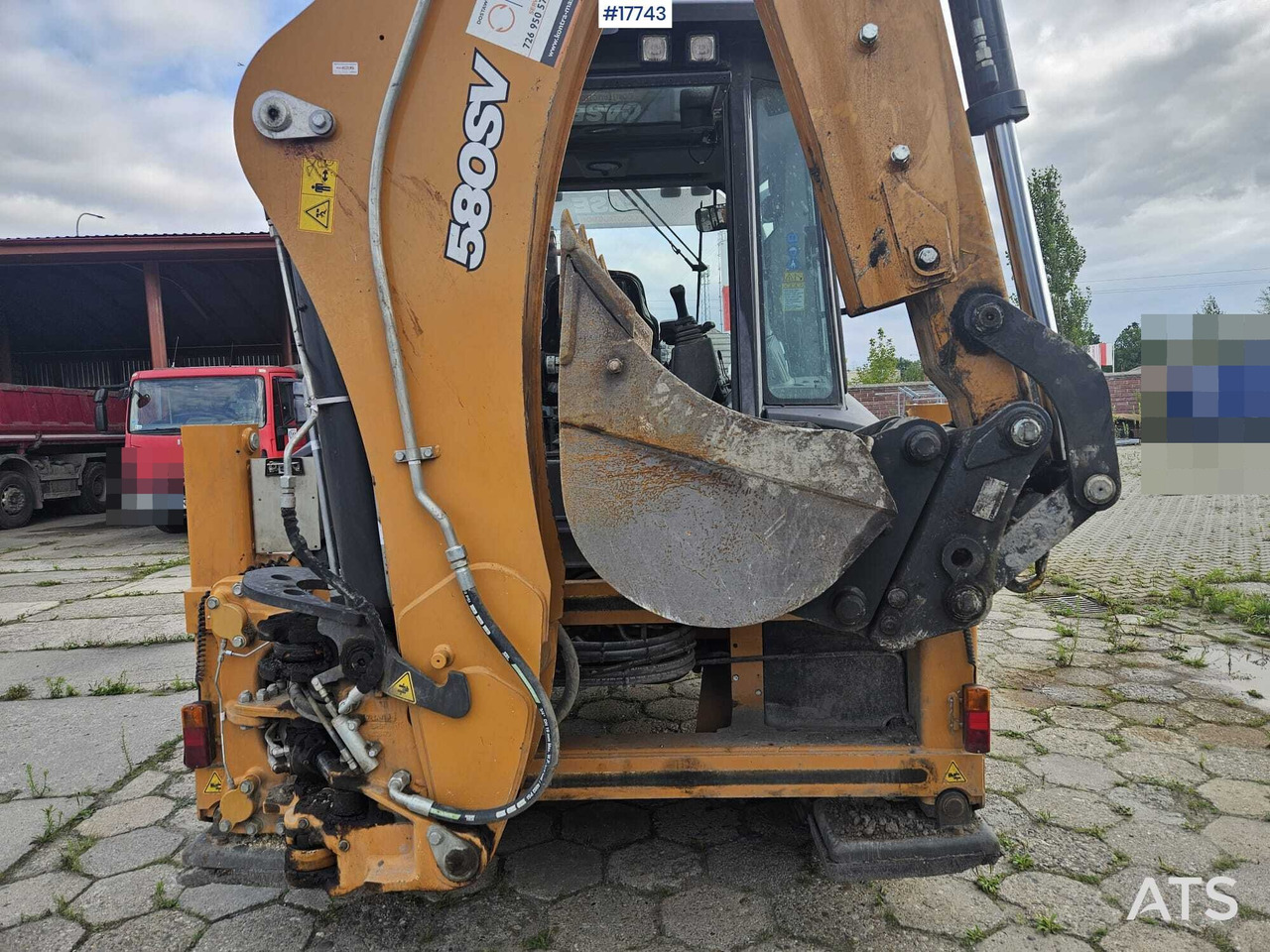 Graaflaadmachine 2022 Case 580SV: afbeelding 11 Graaflaadmachine 2022 Case 580SV: afbeelding 11