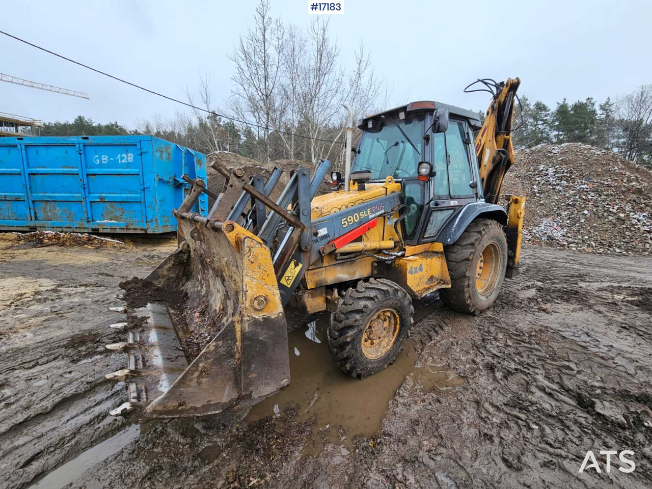 Backhoe loader CASE 590 Super LE PLUS (2000) - Graaflaadmachine: afbeelding 1 Backhoe loader CASE 590 Super LE PLUS (2000) - Graaflaadmachine: afbeelding 1