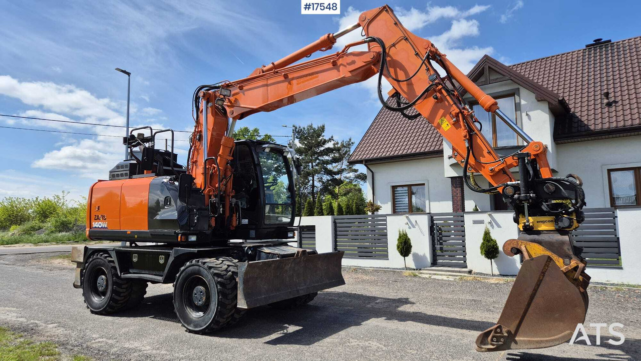 HITACHI ZX140W-6 Wheel Excavator (2019) - Mobiele graafmachine: afbeelding 1 HITACHI ZX140W-6 Wheel Excavator (2019) - Mobiele graafmachine: afbeelding 1