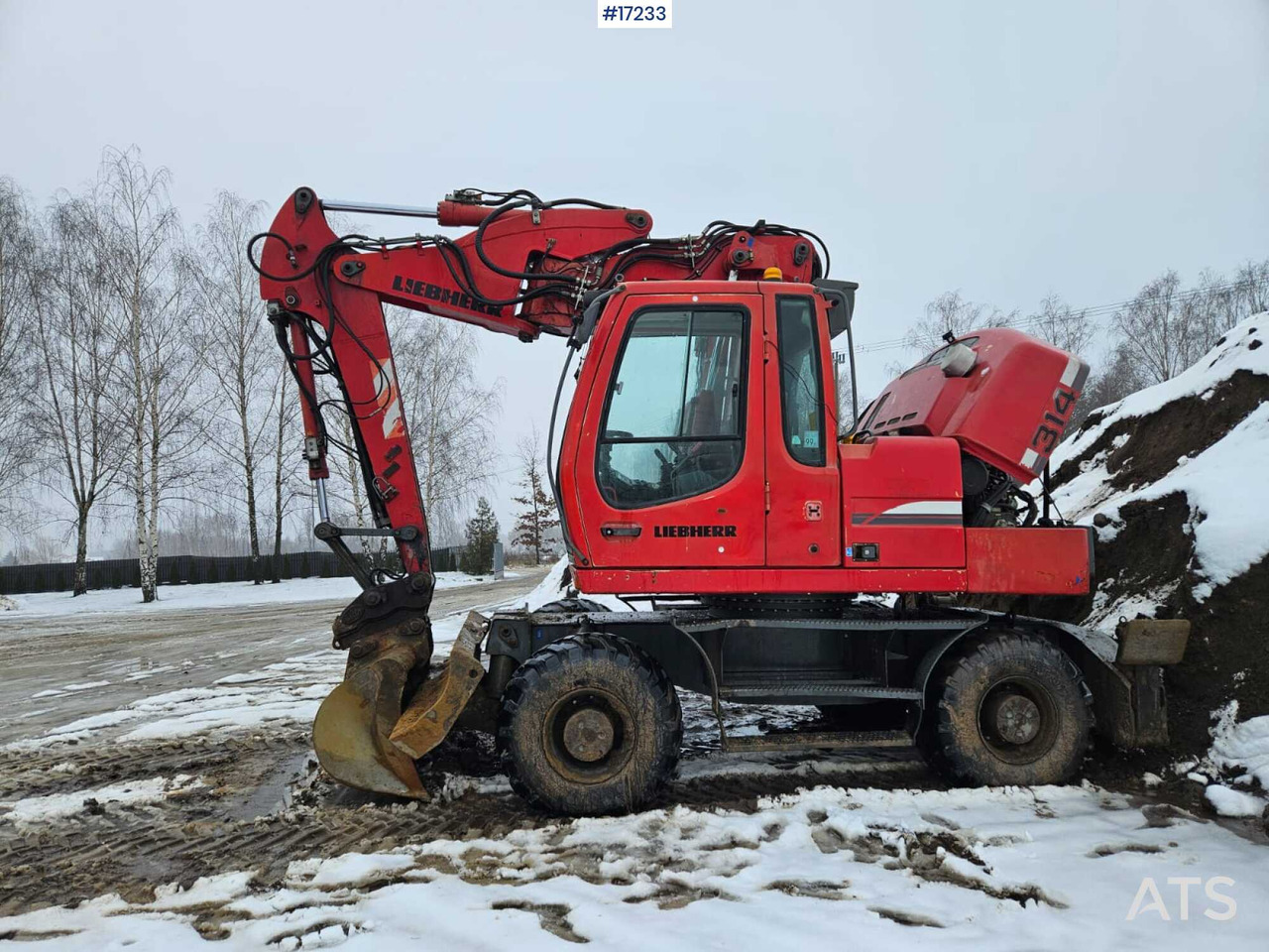 LIEBHERR 314 Litronic wheeled excavator (2008) - Mobiele graafmachine: afbeelding 5 LIEBHERR 314 Litronic wheeled excavator (2008) - Mobiele graafmachine: afbeelding 5