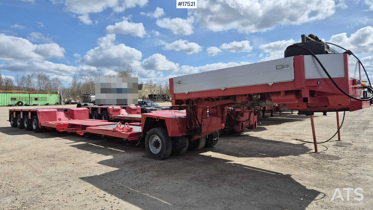 Low-bed semitrailer GOLDHOFER TIEFBETT 4+1 (1995) - Dieplader oplegger: afbeelding 1 Low-bed semitrailer GOLDHOFER TIEFBETT 4+1 (1995) - Dieplader oplegger: afbeelding 1