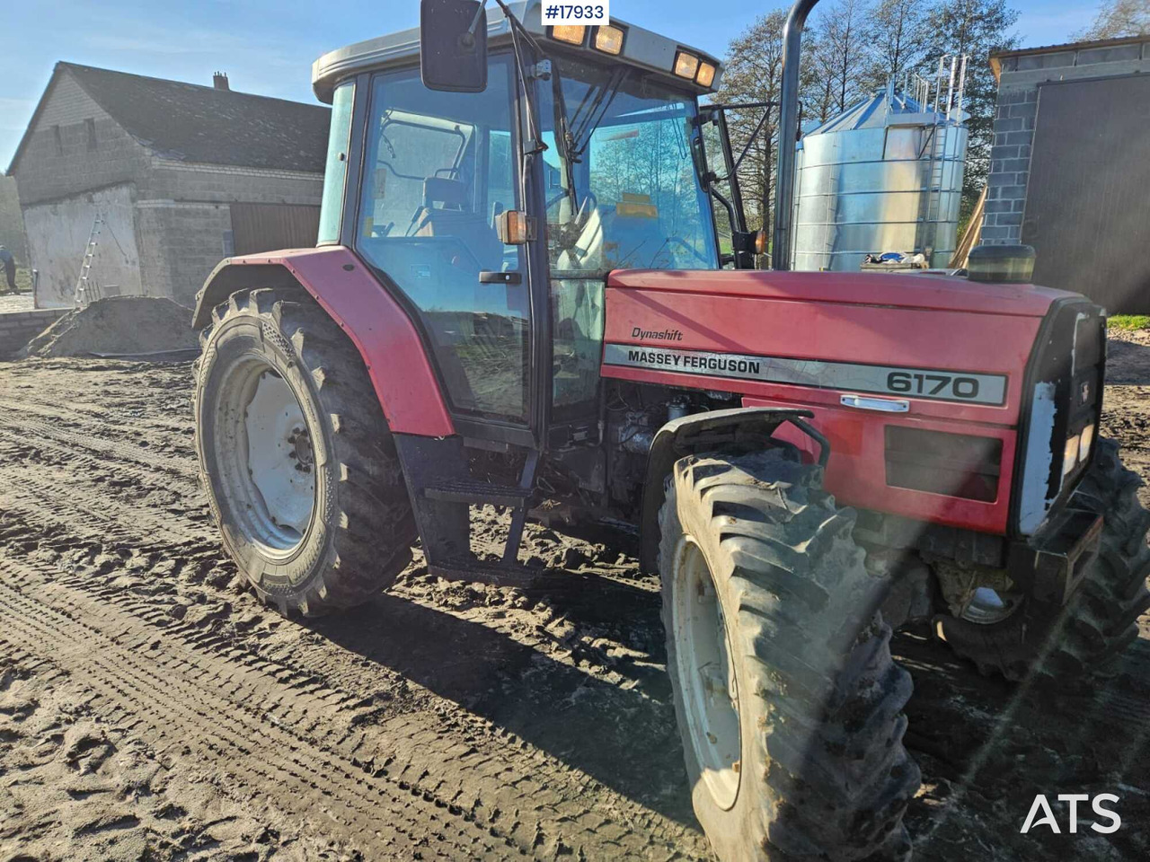 Massey Ferguson 6170 tractor (1995) - Tractor: afbeelding 2 Massey Ferguson 6170 tractor (1995) - Tractor: afbeelding 2