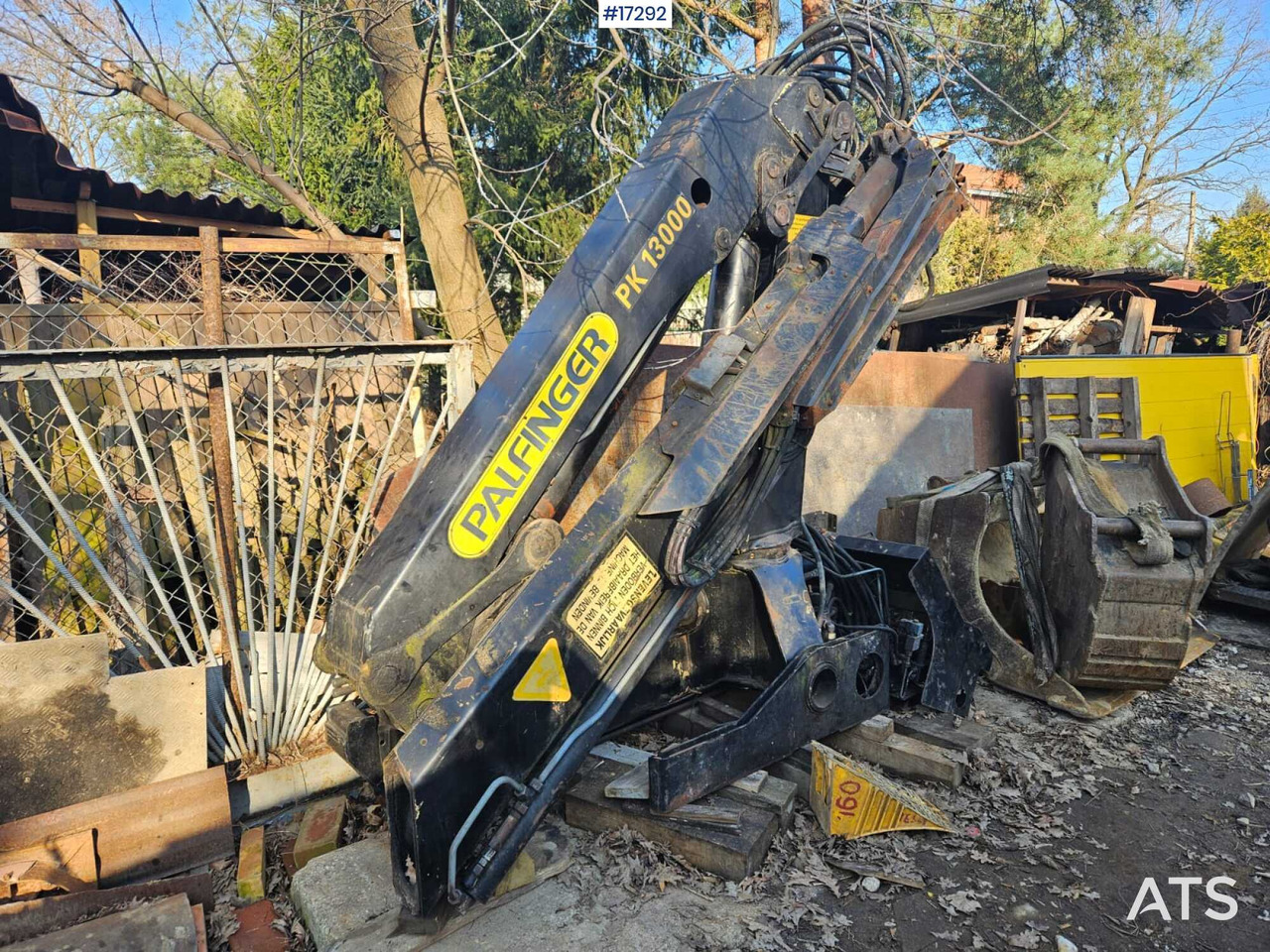 PALFINGER PK 13000 hydraulic crane (1997) - Autolaadkraan: afbeelding 3 PALFINGER PK 13000 hydraulic crane (1997) - Autolaadkraan: afbeelding 3