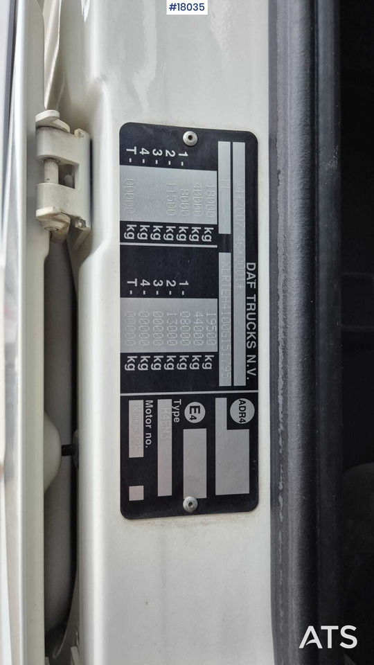 Trekker DAF 440 FT tractor unit (2017) Tipping hydraulics.: afbeelding 28